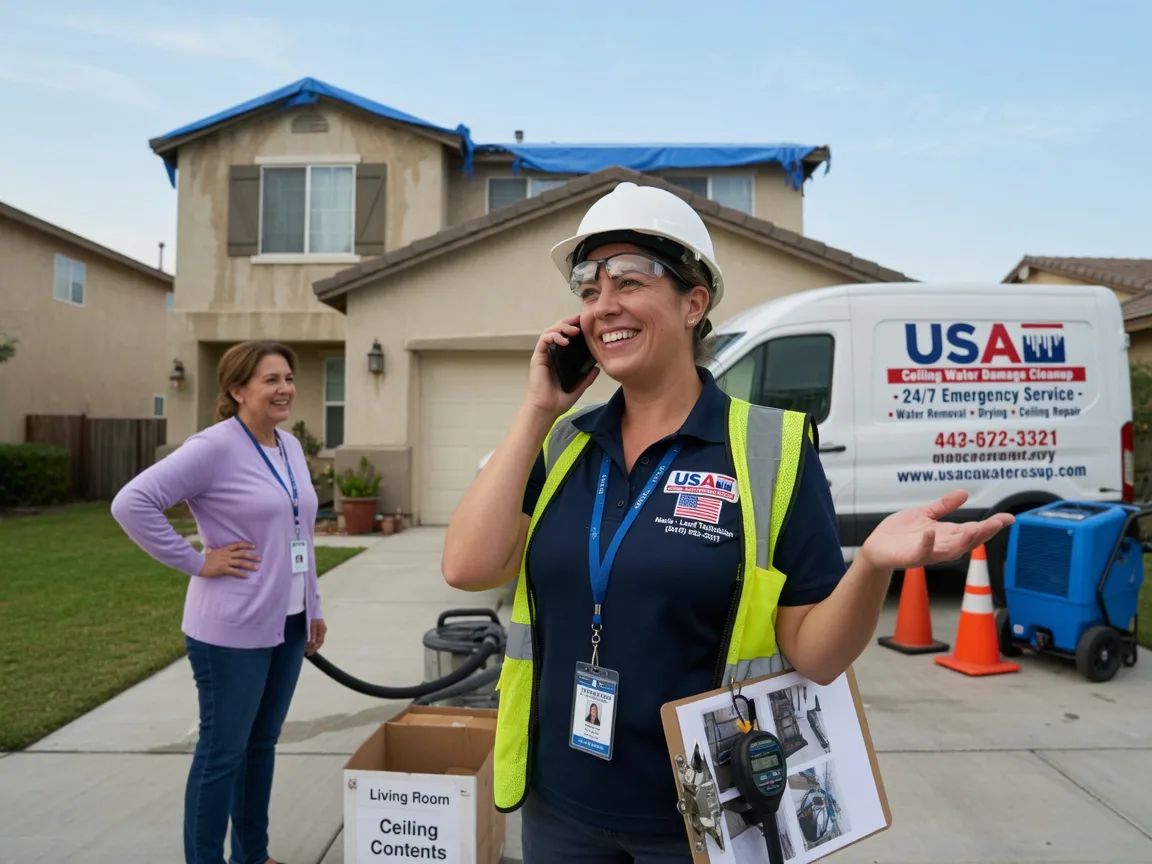 Ceiling Water Damage Restoration Lima, IL FAQs